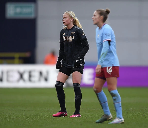 Arsenal's Kathrine Kuhl Goes Head-to-Head with Manchester City in FA Women's Super League Clash