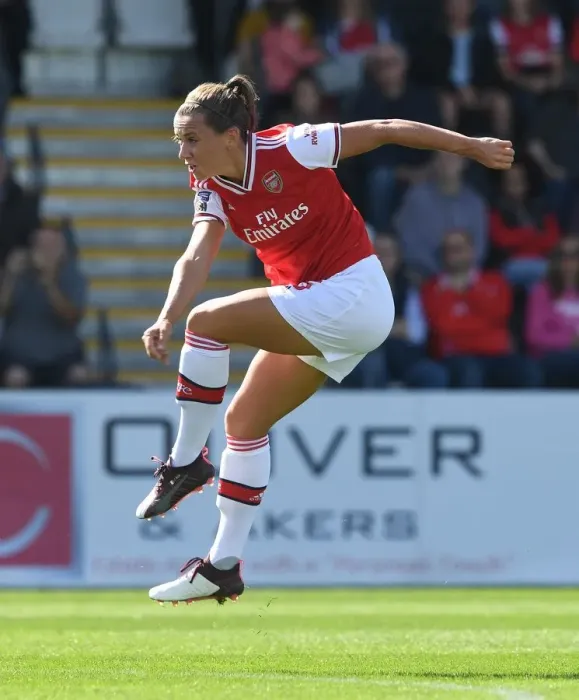 Framed Print : Arsenal's Katie McCabe in Action: Arsenal Women vs West Ham United (WSL 2019-20) Framed Print : Arsenal's Katie McCabe in Action: Arsenal Women vs West Ham United (WSL 2019-20)