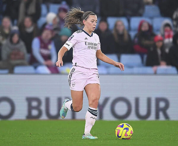 Arsenal's Katie McCabe in Action against Aston Villa in FA Women's Super League (2022-23)
