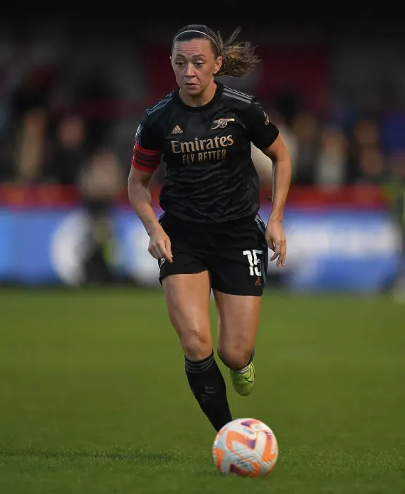 Framed Print : Arsenal's Katie McCabe in Action against Brighton & Hove Albion in FA Women's Super League (2022-23) Framed Print : Arsenal's Katie McCabe in Action against Brighton & Hove Albion in FA Women's Super League (2022-23)
