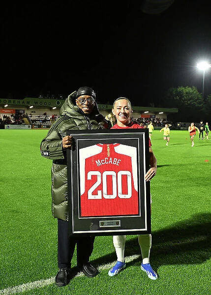 Arsenal's Katie McCabe Celebrates 2 Ian Wright-Presented Milestone: 200th Appearance and Win vs. Bristol City