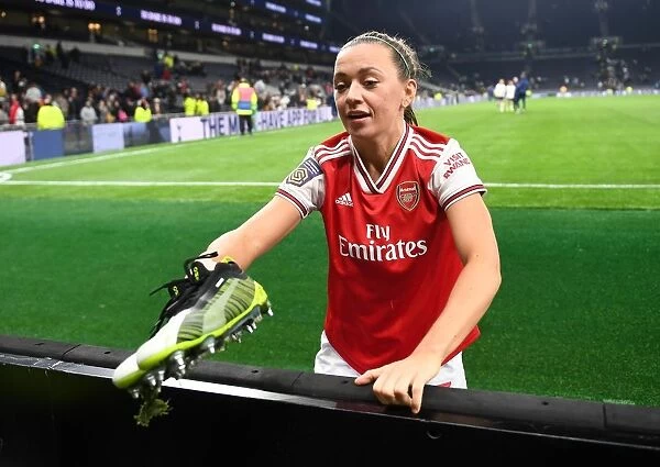 Arsenal's Katie McCabe Donates Boots After Tottenham Clash in FA WSL