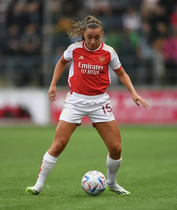 Framed Print : Arsenal's Katie McCabe Fights in UEFA Champions League: Arsenal Women vs. Linkopings FC (September 2023) Framed Print : Arsenal's Katie McCabe Fights in UEFA Champions League: Arsenal Women vs. Linkopings FC (September 2023)
