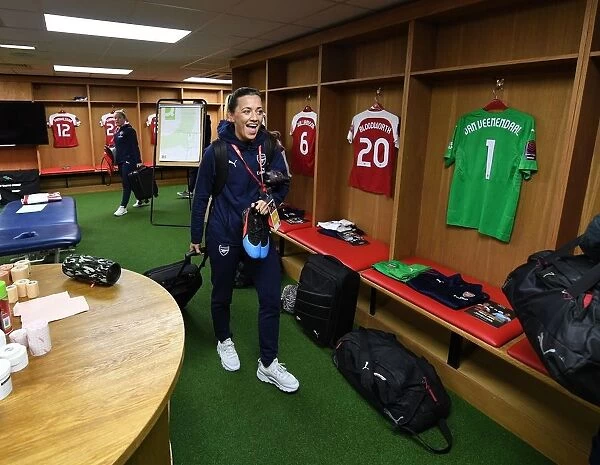 Arsenal's Katie McCabe: Focus and Determination Before the Continental Cup Final Against Manchester City