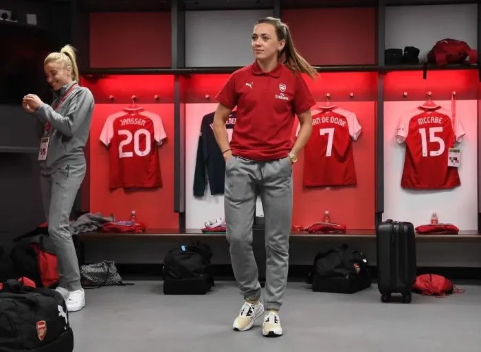 Framed Print : Arsenal's Katie McCabe Gears Up for FA Cup Final Showdown Against Chelsea Ladies Framed Print : Arsenal's Katie McCabe Gears Up for FA Cup Final Showdown Against Chelsea Ladies
