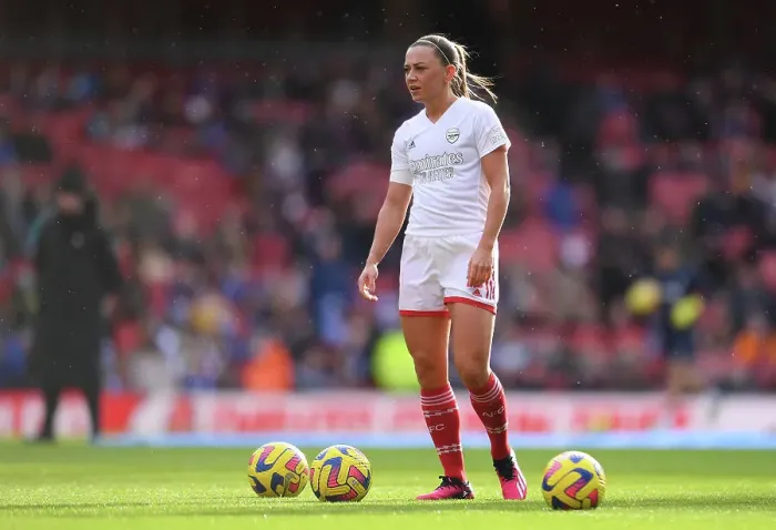 Framed Print : Arsenal's Katie McCabe Prepares for FA WSL Clash Against Chelsea at Emirates Stadium Framed Print : Arsenal's Katie McCabe Prepares for FA WSL Clash Against Chelsea at Emirates Stadium