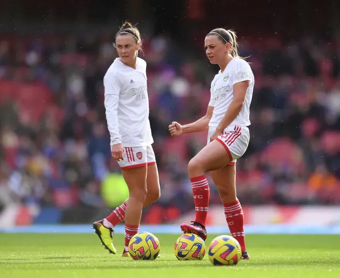 Framed Print : Arsenal's Katie McCabe Prepares for FA WSL Showdown Against Chelsea at Emirates Stadium