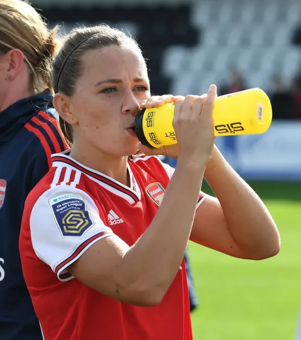Framed Print : Arsenal's Katie McCabe: Unyielding Determination After Victory Over West Ham United