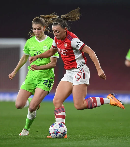 Arsenal's Katie McCabe vs. Tabea Wassmuth: A Battle in the UEFA Women's Champions League Quarterfinals