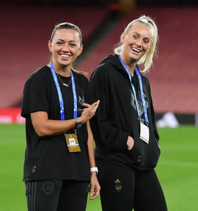 Framed Print : Arsenal's Kaylan Marckese Gears Up for UEFA Women's Champions League Showdown Against FC Zurich Framed Print : Arsenal's Kaylan Marckese Gears Up for UEFA Women's Champions League Showdown Against FC Zurich