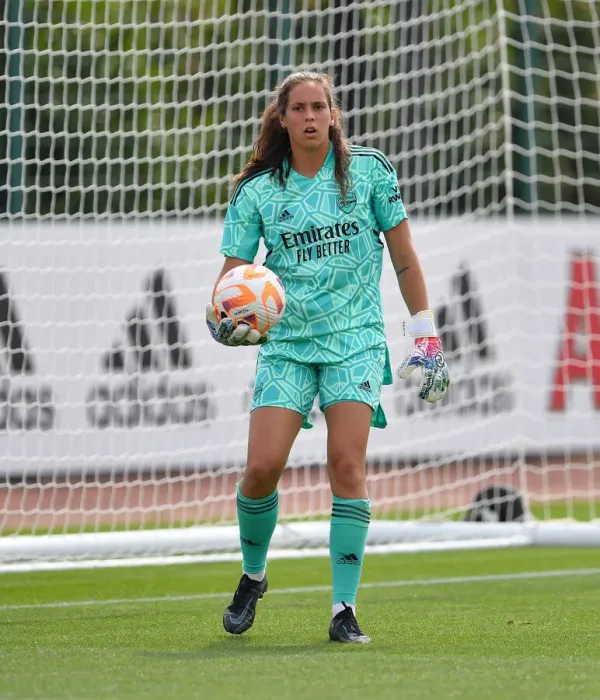Framed Print : Arsenal's Kaylan Marckese Shines in Pre-Season Victory over Brighton & Hove Albion Women