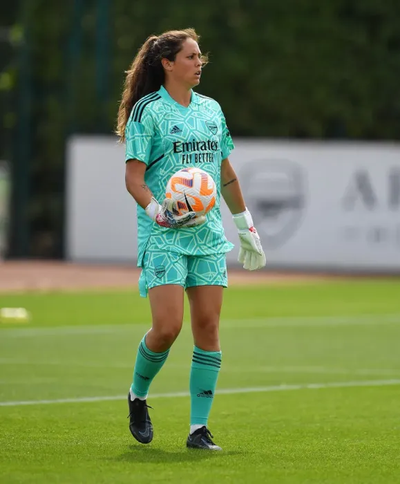 Framed Print : Arsenal's Kaylan Marckese Shines in Pre-Season Win Against Brighton & Hove Albion
