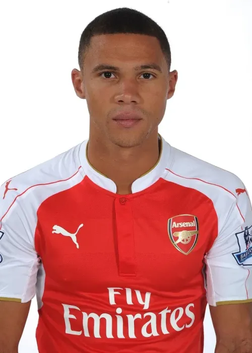 Framed Print : Arsenal's Kieran Gibbs at 2015-16 First Team Photocall Framed Print : Arsenal's Kieran Gibbs at 2015-16 First Team Photocall