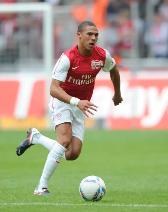 Framed Print : Arsenal's Kieran Gibbs in Action against Cologne during Pre-Season Friendly