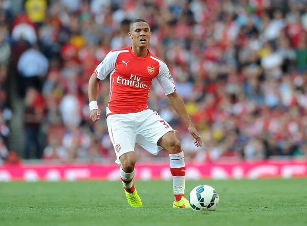 Arsenal's Kieran Gibbs in Action Against Crystal Palace (2014 / 15)