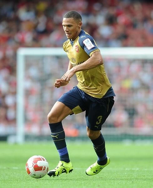 Arsenal's Kieran Gibbs in Action at Emirates Cup 2015 / 16