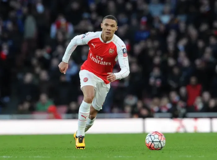 Framed Print : Arsenal's Kieran Gibbs Celebrates FA Cup Victory over Burnley, Emirates Stadium, January 2016 Framed Print : Arsenal's Kieran Gibbs Celebrates FA Cup Victory over Burnley, Emirates Stadium, January 2016