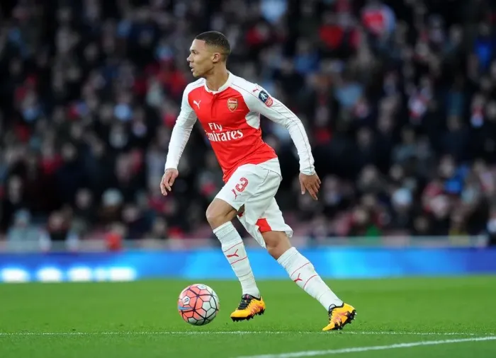 Framed Print : Arsenal's Kieran Gibbs Celebrates FA Cup Victory Over Burnley, Emirates Stadium (2016)