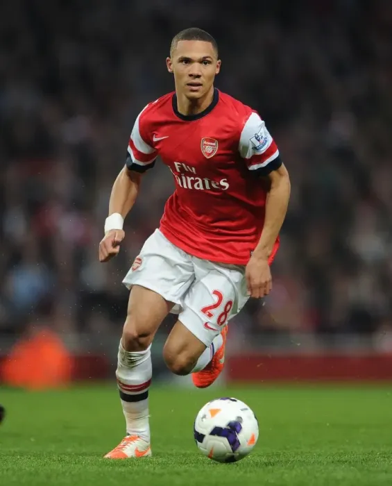 Framed Print : Arsenal's Kieran Gibbs Goes Head-to-Head with Manchester City in Premier League Showdown Framed Print : Arsenal's Kieran Gibbs Goes Head-to-Head with Manchester City in Premier League Showdown