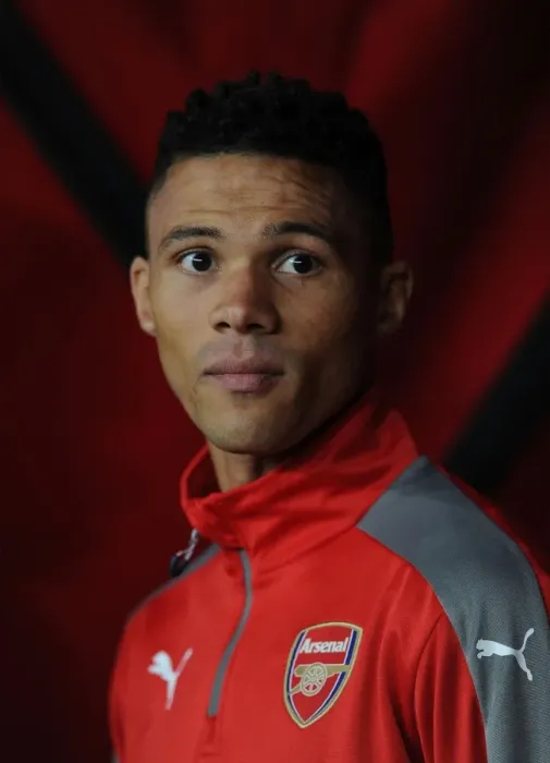 Framed Print : Arsenal's Kieran Gibbs Ready for Arsenal v Reading EFL Cup Showdown