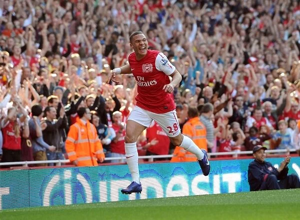 Arsenal's Kieran Gibbs Scores First Goal in 3-0 Victory over Aston Villa