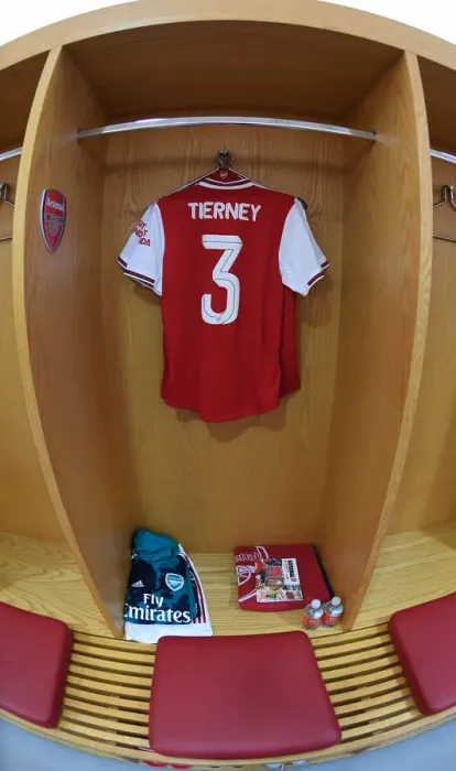 Framed Print : Arsenal's Kieran Tierney: Pre-Match Routine in the Emirates Changing Room (2019-20 Carabao Cup 3rd Round vs Nottingham Forest) Framed Print : Arsenal's Kieran Tierney: Pre-Match Routine in the Emirates Changing Room (2019-20 Carabao Cup 3rd Round vs Nottingham Forest)