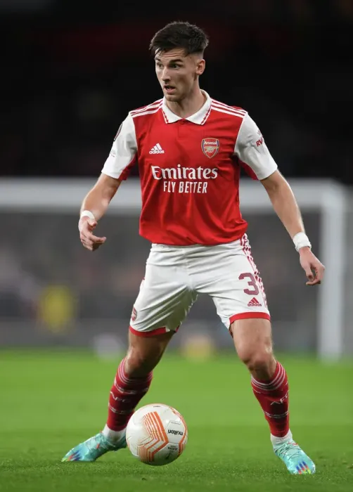 Framed Print : Arsenal's Kieran Tierney in Action during Arsenal v PSV Eindhoven UEFA Europa League 2022-23 Framed Print : Arsenal's Kieran Tierney in Action during Arsenal v PSV Eindhoven UEFA Europa League 2022-23
