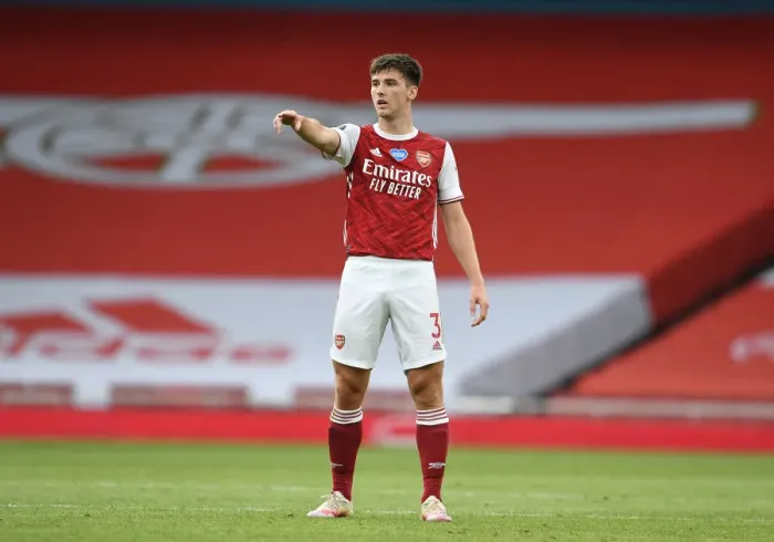 Framed Print : Arsenal's Kieran Tierney in Action: Arsenal vs. Watford, Premier League 2019-2020 Framed Print : Arsenal's Kieran Tierney in Action: Arsenal vs. Watford, Premier League 2019-2020