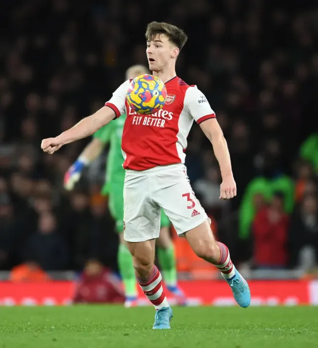 Framed Print : Arsenal's Kieran Tierney in Action during Arsenal vs. Wolverhampton Wanderers, Premier League 2021-22 Framed Print : Arsenal's Kieran Tierney in Action during Arsenal vs. Wolverhampton Wanderers, Premier League 2021-22