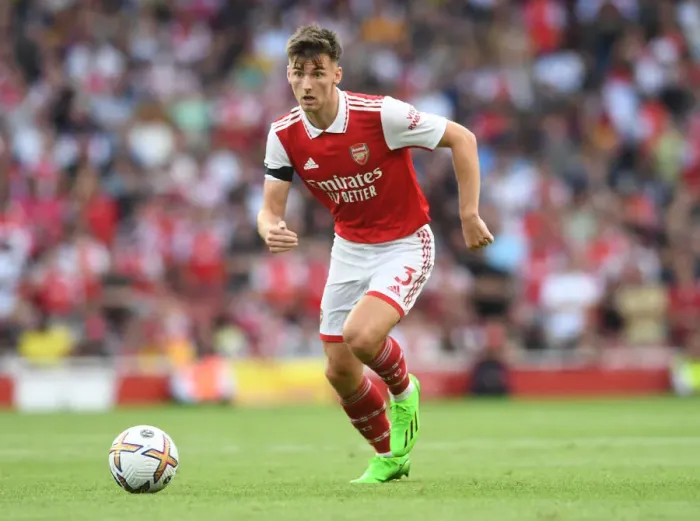 Framed Print : Arsenal's Kieran Tierney in Action: Arsenal vs. Fulham, 2022-23 Premier League Framed Print : Arsenal's Kieran Tierney in Action: Arsenal vs. Fulham, 2022-23 Premier League