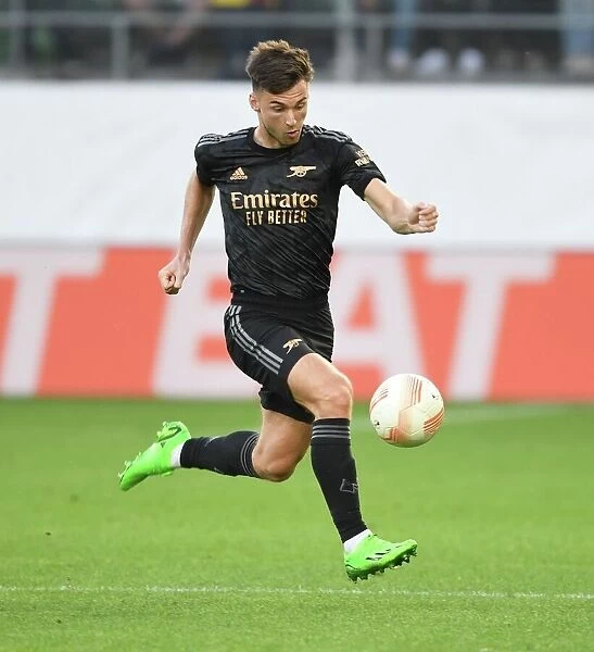 Arsenal's Kieran Tierney in Action against FC Zurich in the 2022-23 UEFA Europa League
