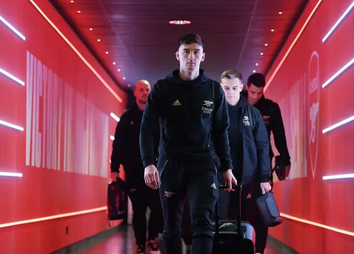 Framed Print : Arsenal's Kieran Tierney Arrives at Emirates Stadium Ahead of Arsenal v Crystal Palace (2022-23) Framed Print : Arsenal's Kieran Tierney Arrives at Emirates Stadium Ahead of Arsenal v Crystal Palace (2022-23)