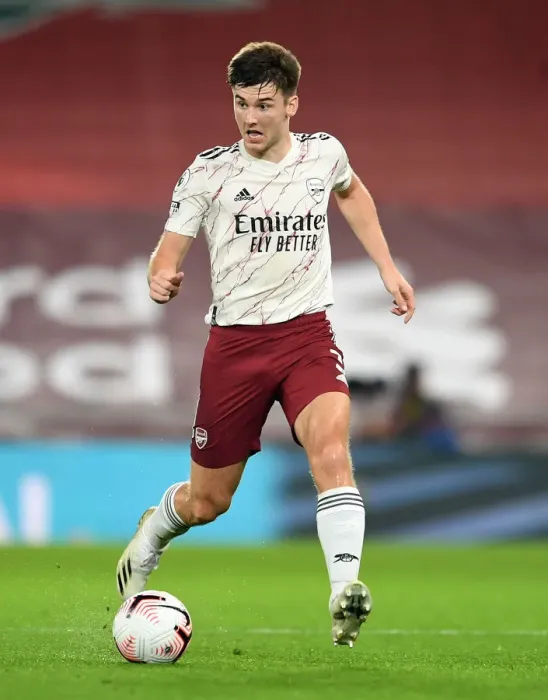 Framed Print : Arsenal's Kieran Tierney Faces Liverpool at Anfield in Empty Stands: 2020-21 Premier League Clash Framed Print : Arsenal's Kieran Tierney Faces Liverpool at Anfield in Empty Stands: 2020-21 Premier League Clash