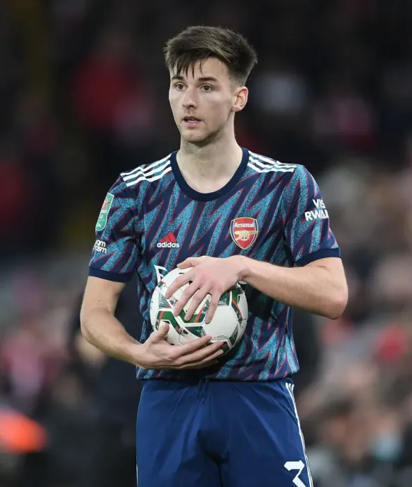 Framed Print : Arsenal's Kieran Tierney Faces Off Against Liverpool in Carabao Cup Semi-Final Framed Print : Arsenal's Kieran Tierney Faces Off Against Liverpool in Carabao Cup Semi-Final
