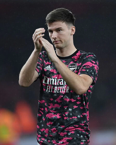 Arsenal's Kieran Tierney Gears Up for Arsenal v Crystal Palace in Premier League