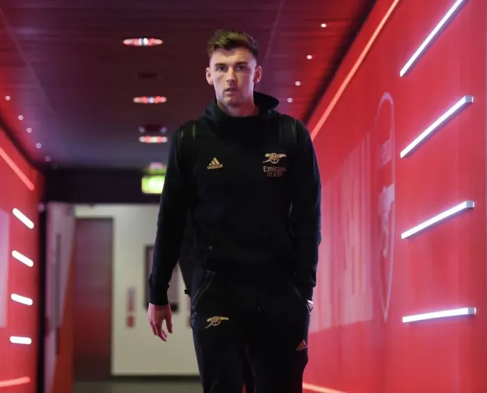 Framed Print : Arsenal's Kieran Tierney Gears Up for Arsenal v Tottenham Showdown in 2022-23 Premier League Framed Print : Arsenal's Kieran Tierney Gears Up for Arsenal v Tottenham Showdown in 2022-23 Premier League