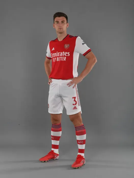 Framed Print : Arsenal's Kieran Tierney Kicks Off New Season at London Colney Training Ground