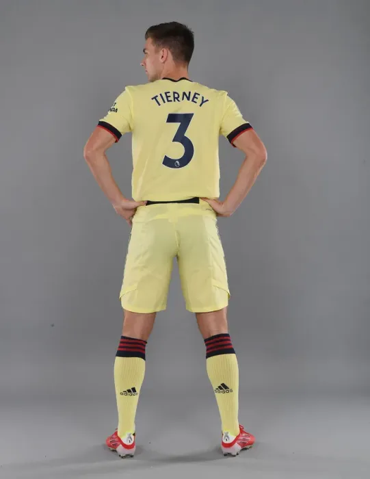 Framed Print : Arsenal's Kieran Tierney Kicks Off New Season Training