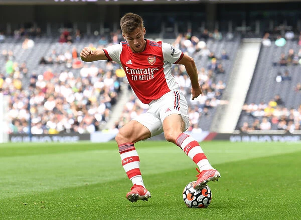 Arsenal's Kieran Tierney: Leading the Gunners to Victory over Tottenham Hotspur