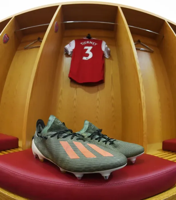 Framed Print : Arsenal's Kieran Tierney: A Peek into His Pre-Match Ritual before Arsenal vs Southampton (2019-20) Framed Print : Arsenal's Kieran Tierney: A Peek into His Pre-Match Ritual before Arsenal vs Southampton (2019-20)