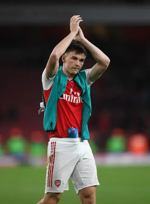Framed Print : Arsenal's Kieran Tierney Reacts After Carabao Cup Victory Over Nottingham Forest Framed Print : Arsenal's Kieran Tierney Reacts After Carabao Cup Victory Over Nottingham Forest