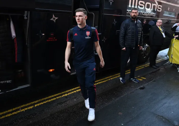 Framed Print : Arsenal's Kieran Tierney Ready for Norwich Clash - Premier League 2019 / 20