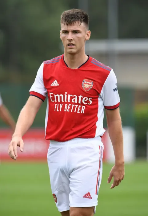 Framed Print : Arsenal's Kieran Tierney Stands Out in Arsenal's Victory over Millwall (2021-22)