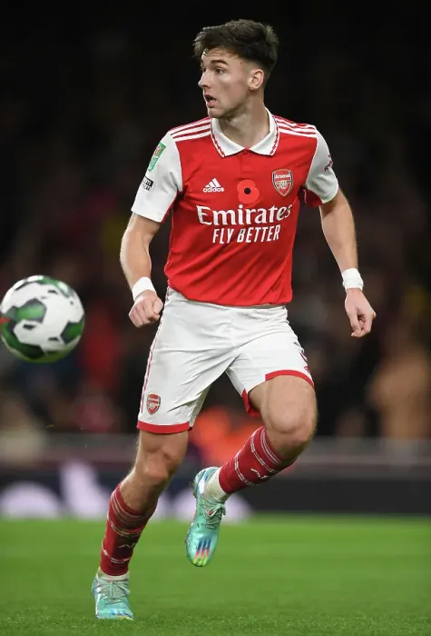 Framed Print : Arsenal's Kieran Tierney Stars in Carabao Cup Victory Over Brighton & Hove Albion