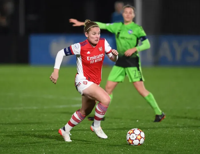Framed Print : Arsenal's Kim Little in Action: Arsenal Women vs HB Koge, UEFA Women's Champions League Framed Print : Arsenal's Kim Little in Action: Arsenal Women vs HB Koge, UEFA Women's Champions League