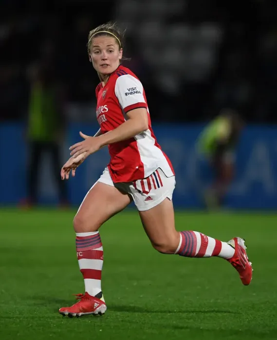 Framed Print : Arsenal's Kim Little in Action: Arsenal Women vs Slavia Prague - UEFA Women's Champions League Framed Print : Arsenal's Kim Little in Action: Arsenal Women vs Slavia Prague - UEFA Women's Champions League