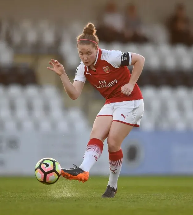 Framed Print : Arsenal's Kim Little in Action: Thrilling Moments from the Women's Super League Clash Against Reading Framed Print : Arsenal's Kim Little in Action: Thrilling Moments from the Women's Super League Clash Against Reading