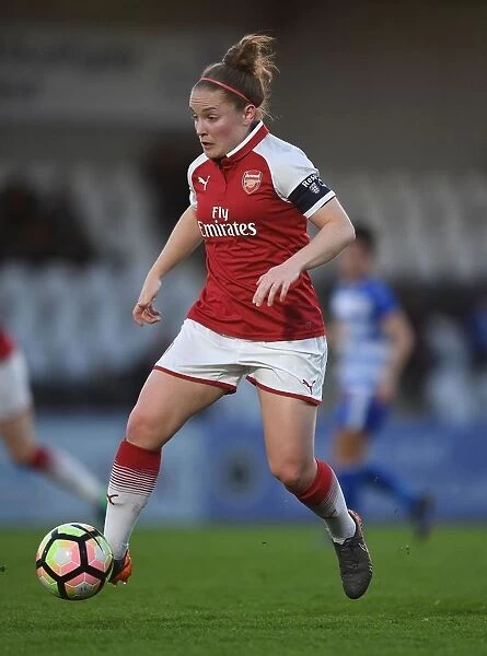 Arsenal's Kim Little in Action: WSL Clash Against Reading Ladies