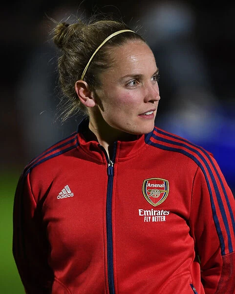 Arsenal's Kim Little: Deep in Thought Before UEFA Women's Champions League Clash Against 1899 Hoffenheim