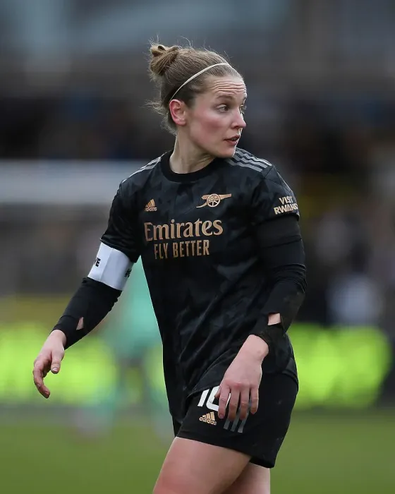Framed Print : Arsenal's Kim Little Faces Off Against Manchester City in FA Women's Super League Clash Framed Print : Arsenal's Kim Little Faces Off Against Manchester City in FA Women's Super League Clash